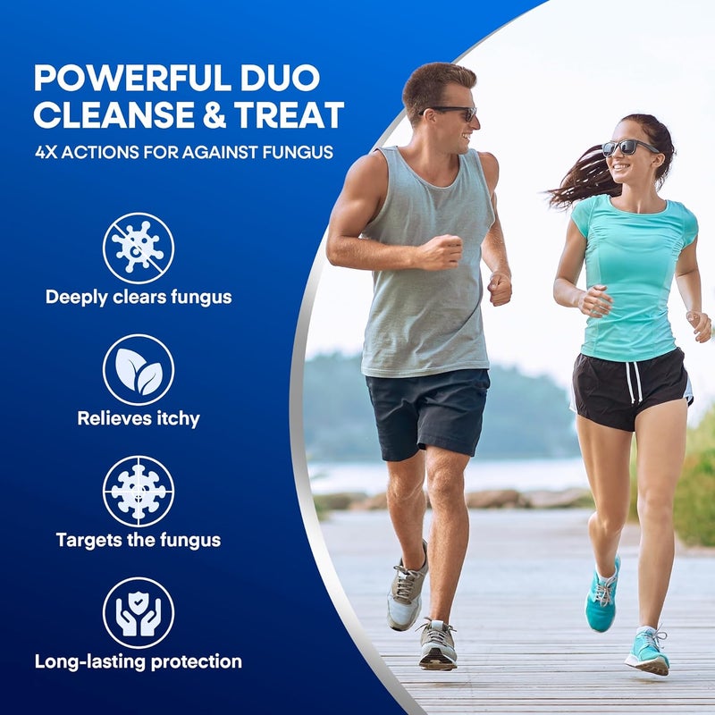 Hermon Clotrimazole Antifungal Treatment Cream & Soap Kit: Antifungal Cream for Athletes Foot, Jock Itch, Ringworm with Anti Fungal Soap - Relieves Itching Burning Cracking - 57g Tube / 113g Bar - Image 4